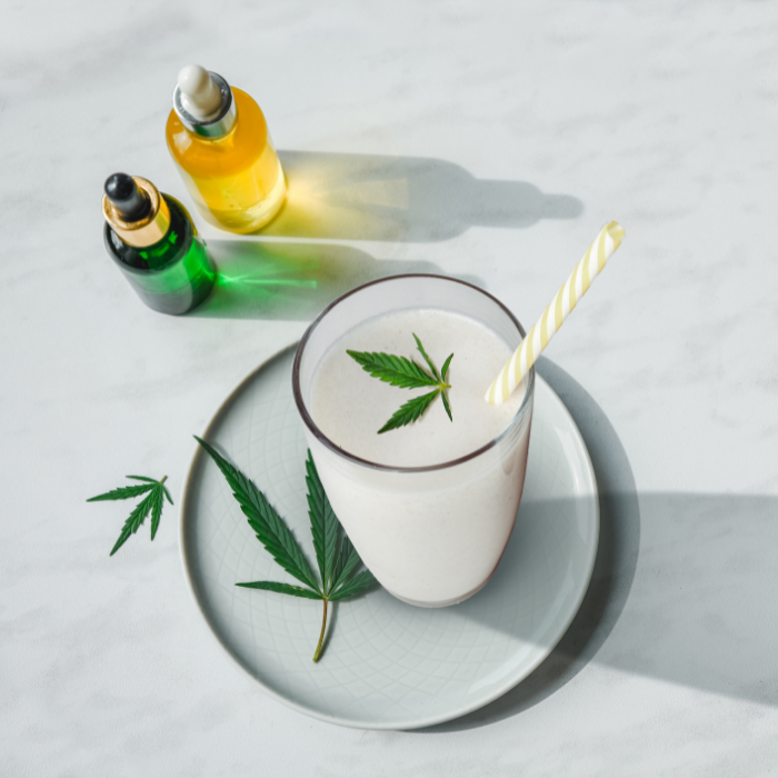 receta de leche de cannabis