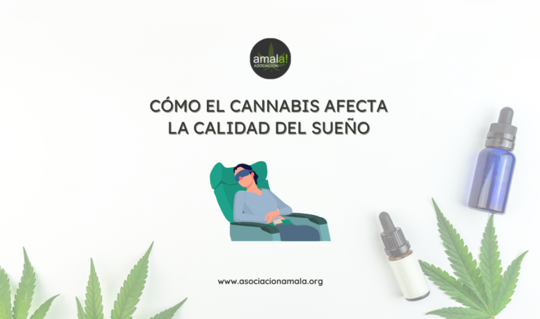 Cómo el cannabis afecta la calidad del sueño